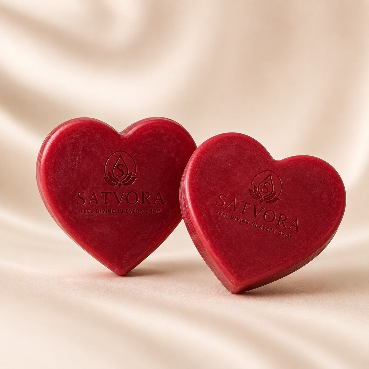 SATVORA Heart Shaped Premium Fragrance Product – Feel Divine in Every Drop Pack of 4